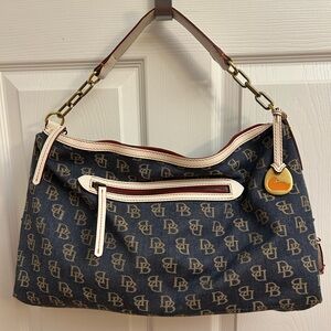 Dooney & Bourke Denim Signature Shoulder Bag